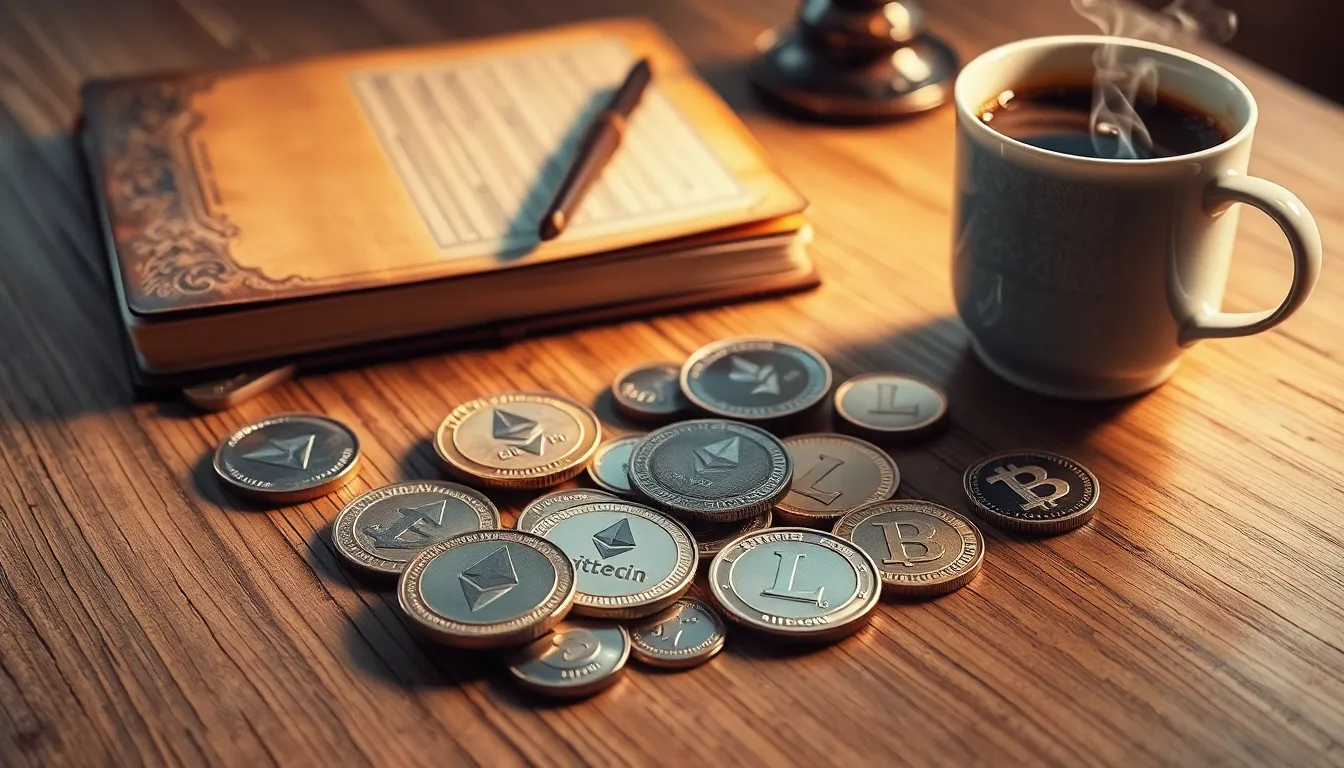 비트코인 0원 수수료 전략을 위한 다양한 거래소 로고와 디지털 자산 이미지